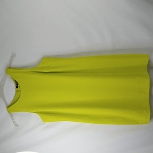 Ralph  Lauren Bright Green Sleeveless Dress Size: 14P